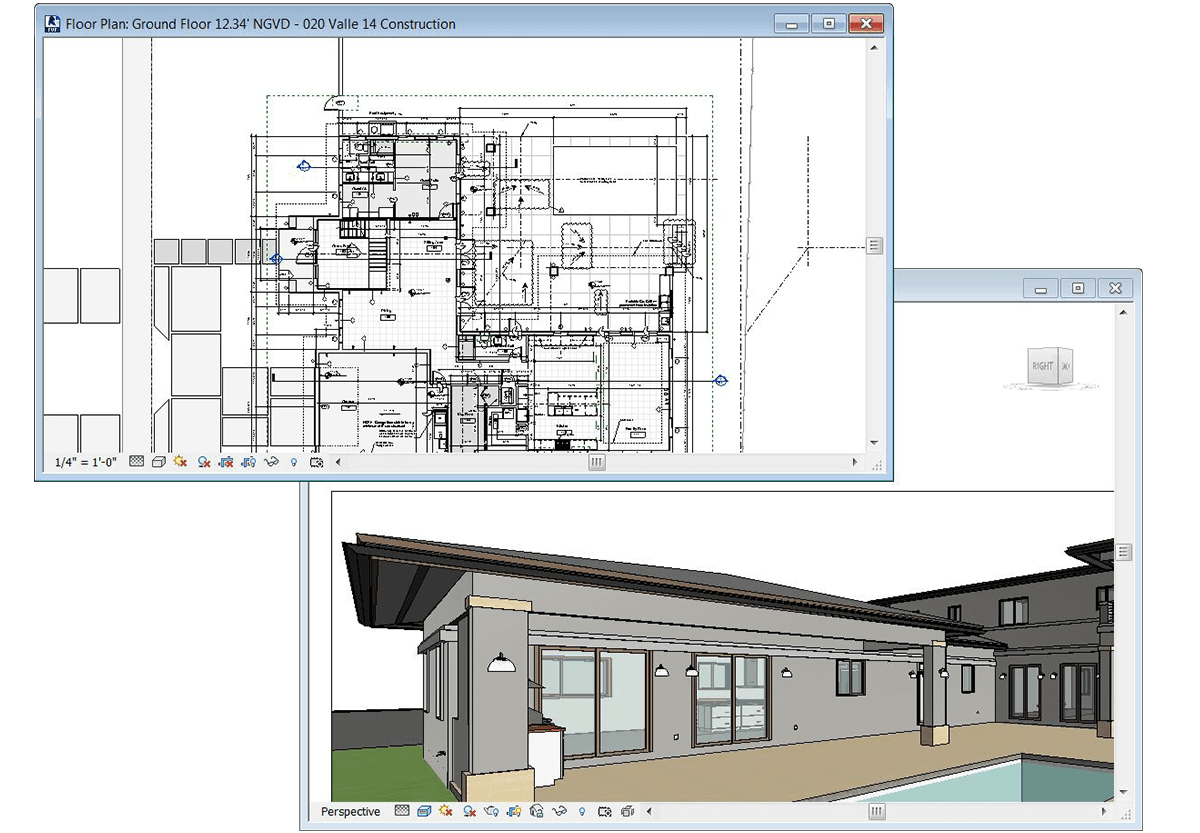 Rendered Residental Residence